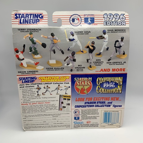 Vintage Starting Lineup 1996 MLB Toronto Blue Jays Roberto Alomar Figurine - Picture 8 of 9